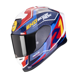 Scorpion EXO-R1 Evo Air Coup Casco Integral Amarillo/Rojo/Azul