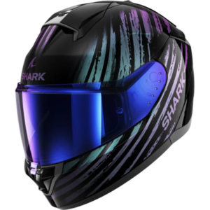 Shark Ridill 2 Assya Casco Integral Negro/Purpurina