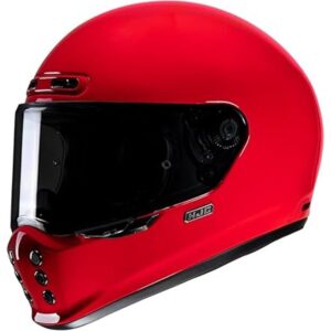 HJC V10 Solid Casco Integral Moto Rojo